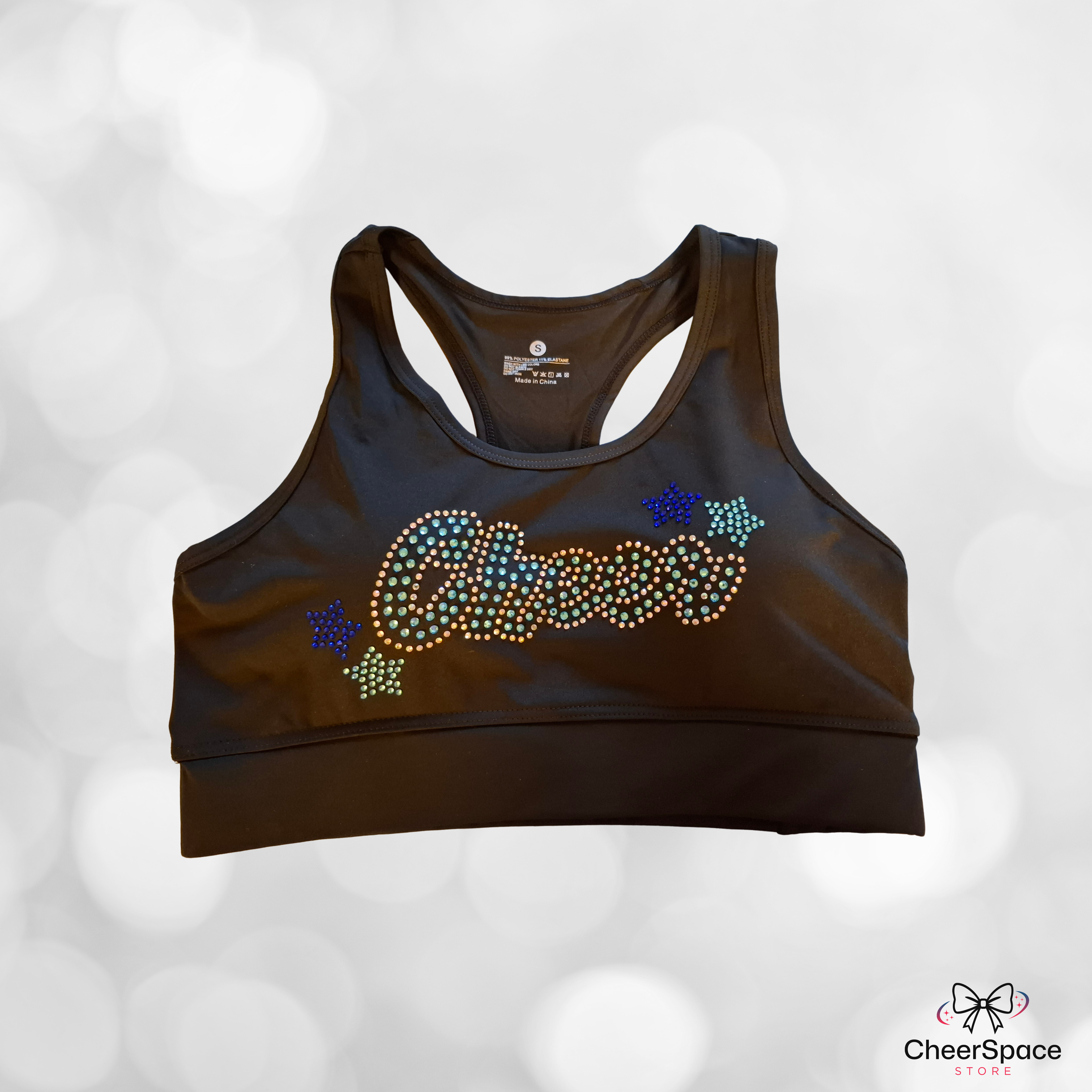 Cheer - Sports Bra - Rhinestone